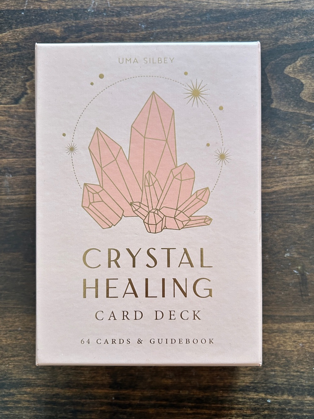 Crystal Healing Card Deck & Guidebook